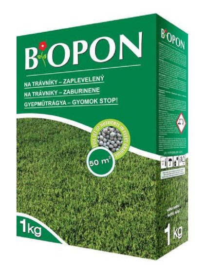 BIOPON Gyep műtrágya gyomok ellen 1 kg