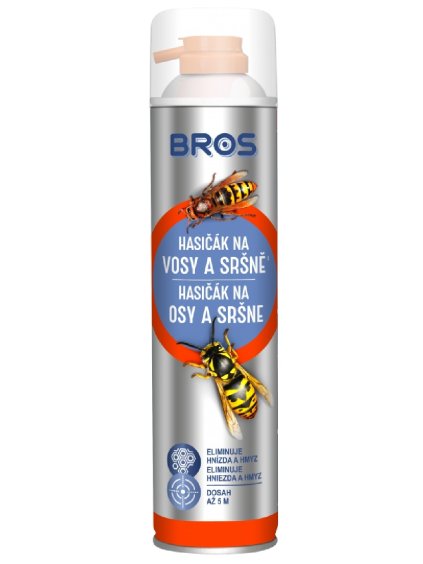 Bros sprej proti osám a sršňom 600 ml ( hasičák )