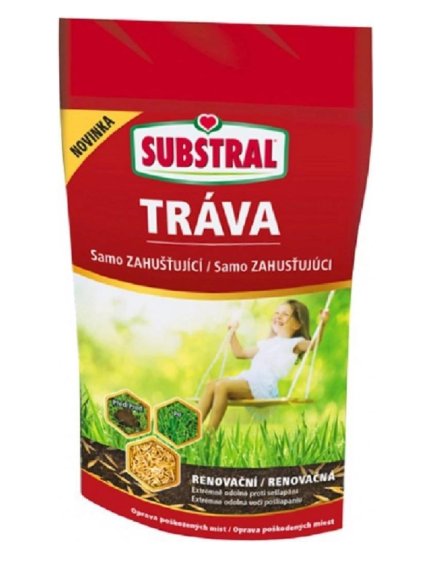 SUBSTRAL Trávna zmes samozahusťujúca Renovačná 250g