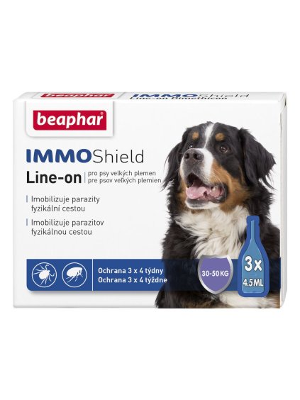 BEAPHAR Immo Shield Line on pre psov veľkých plemien nad 30 kg, 3x4,5ml