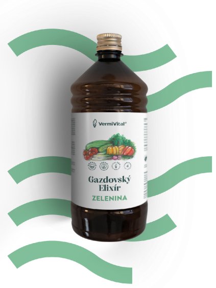 VERMIVITAL Gazdovský elixír na zeleninu 1l