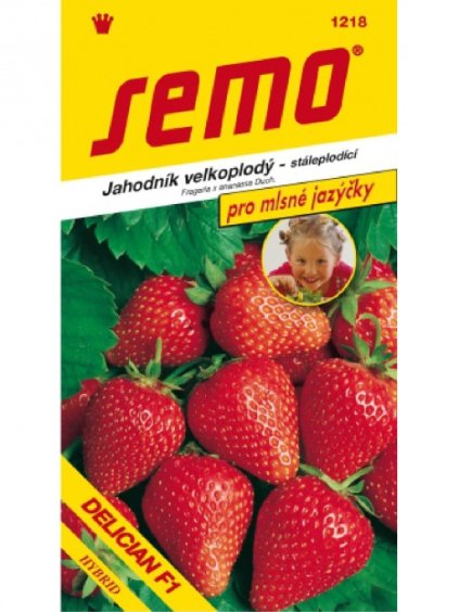 Jahodník veľkoplodý 'Delician F1' 12s