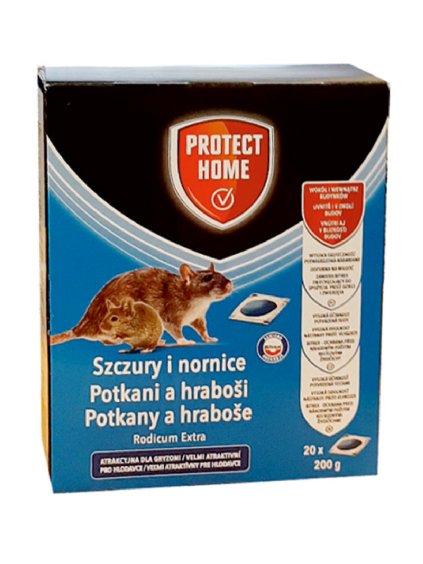 RADICUM EXTRA Mäkká návnada proti potkanom a hrabošom 200g