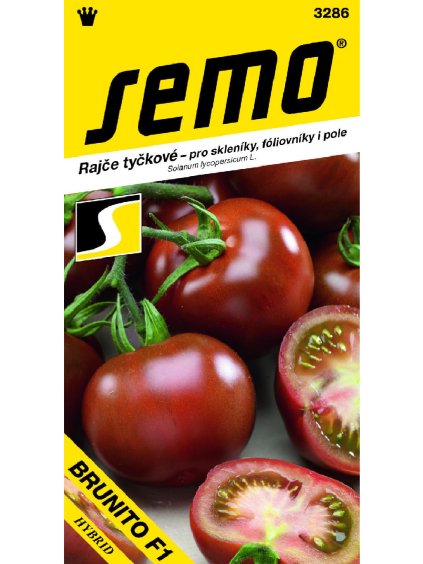 SEMO Rajčiny kolíkové 'Brunito F1' 20 semien