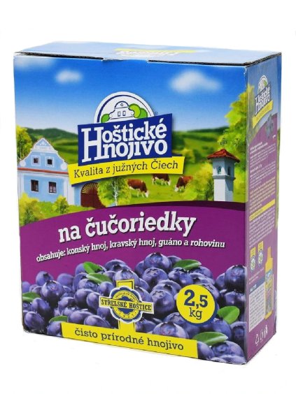 HOŠTICKÉ Hnojivo na čučoriedky