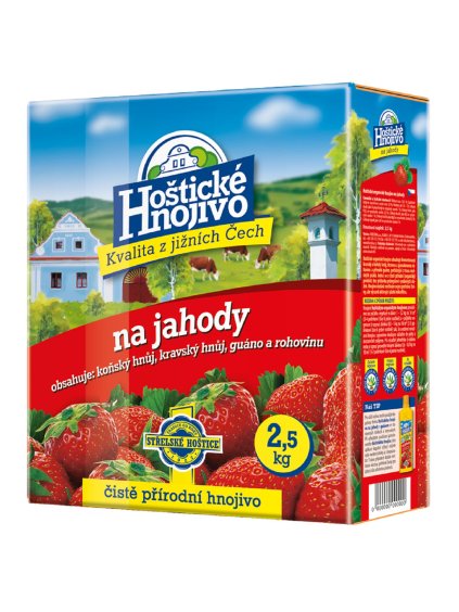 HOŠTICKÉ Organikus trágya eperhez 2,5kg