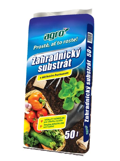 AGRO Substrát záhradnícky 50l