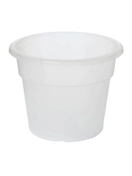 Kvetináč na orchidey číry 14cm