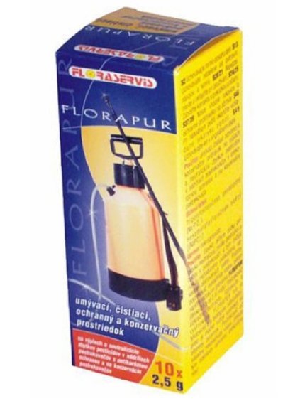 FLORAPUR 10x2,5g na výplach postrekovačov