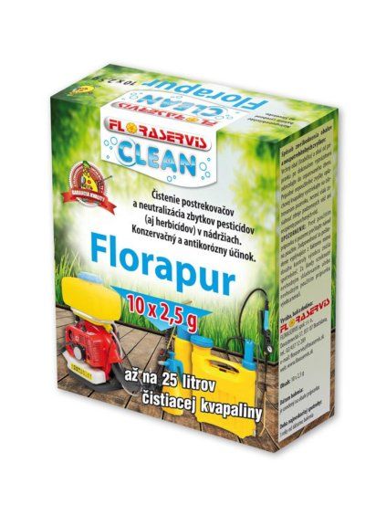FLORAPUR Umývač postrekovačov 10x2,5g