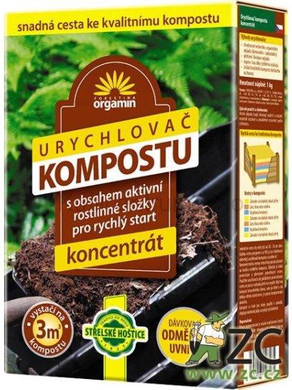 orgamin urychlovac kompostu koncentrat 1 kg