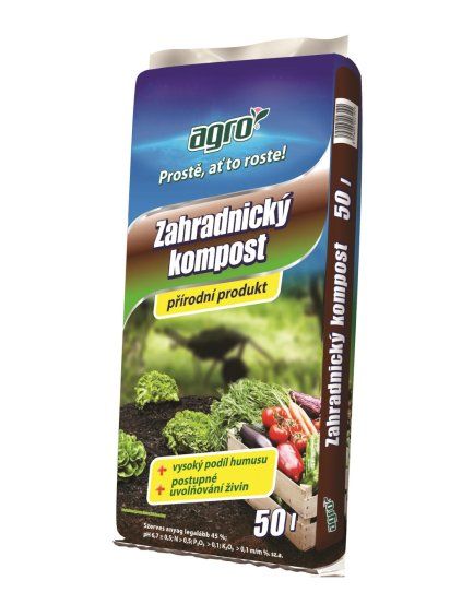 AGRO Záhradnícky kompost 50l