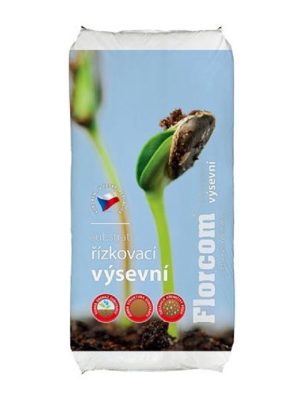 FLORCOM Substrát výsevný a rezkovací