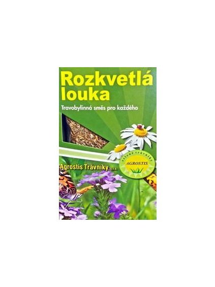 agrostis rozkvitla luka