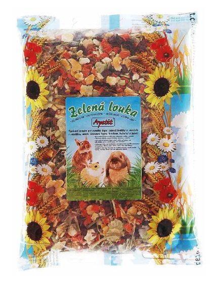 APETIT Zelená Lúka pre hlodavce 400g