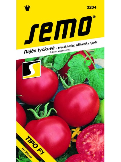 Rajčiny kolíkové 'Tipo F1' 45 semien semo