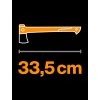 FISKARS Univerzálna ľahká sekera X series (XS) X13 9