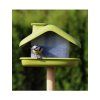 PLASTIA Kŕmidlo pre vtáctvo Domek zelena 3