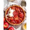 red apple tart