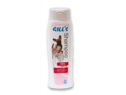 0019995 gills sampon baby dog cat 200 ml
