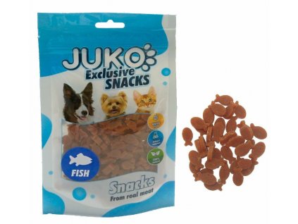0022293 juko snacks tuna in fish shape 70 g