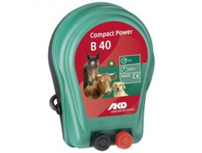 Elektrický ohradník bateriový Compact Power B 40 (určen pro koně, psy, malá zvířata)