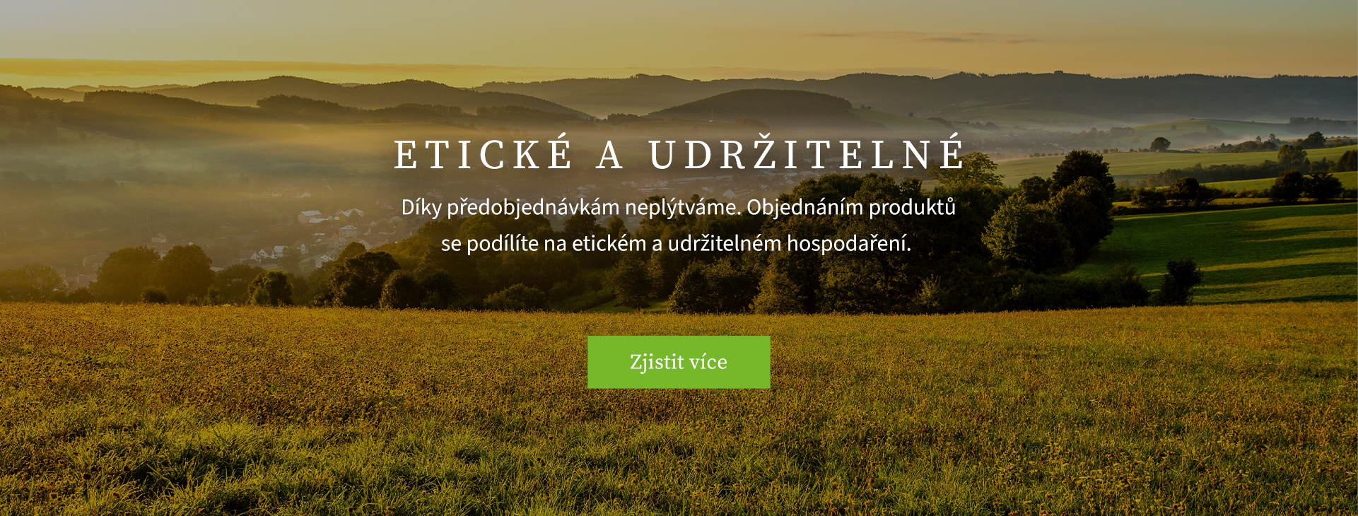 Etické a udržitelné
