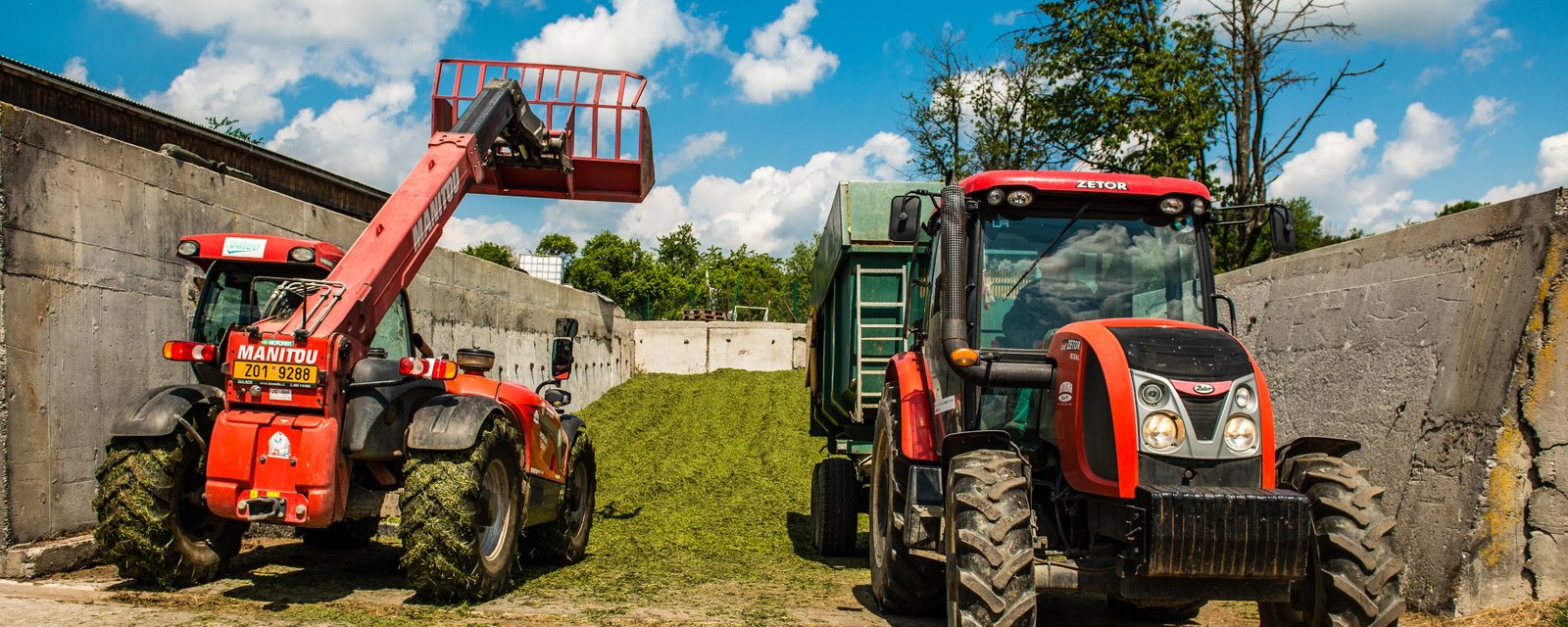Zemědělská technika ekofarmy Agrofyto