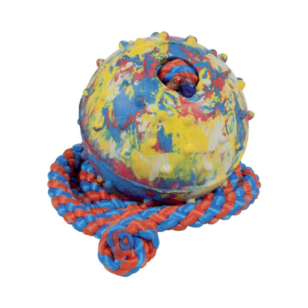 Gappay aportovací míček 5 cm s provazem 50 cm