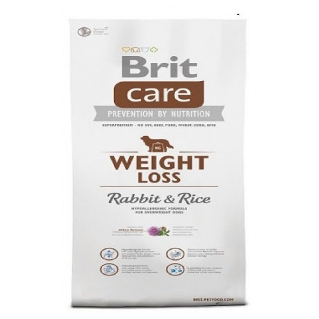 Brit Care Dog Weight Loss Rabbit and Rice 3 kg