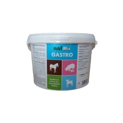 nutrimix gastro na podporu traveni pro hospodarska zviratat 2 5 kg