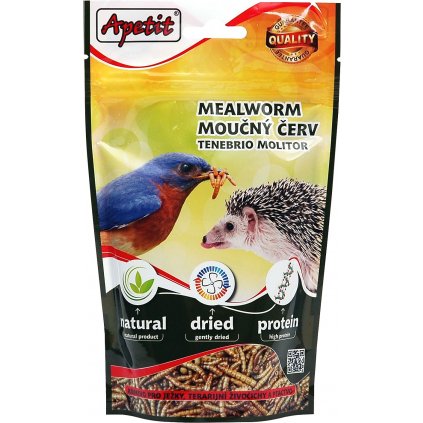 Apetit Moučný červ pro ptáky, ryby, drůbež a plazy 60 g