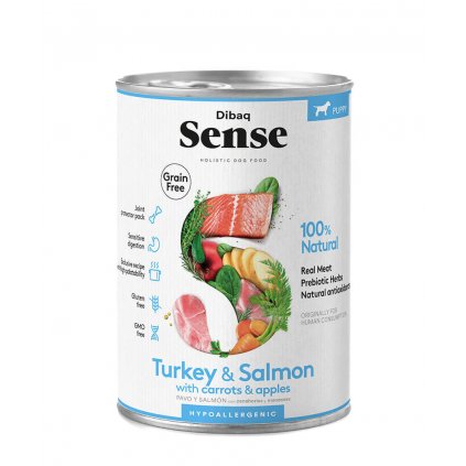 SENSE Puppy Turkey & Salmon 380 g