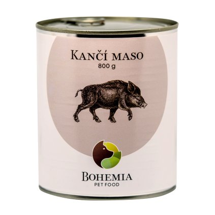 BOHEMIA Kančí maso ve vlastní šťávě 800 g