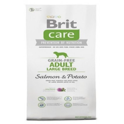 Brit Care Grain-free Adult Large Breed Salmon & Potato 1 kg