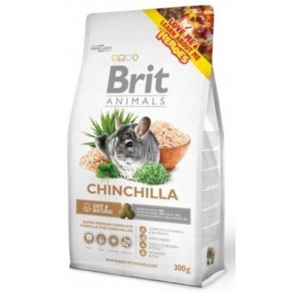 Brit animals činčila adult complete 300 g