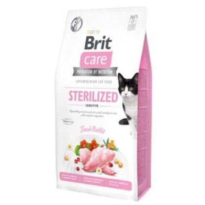 Brit Care cat Sterilized Sensitive, Grain-Free 7 kg