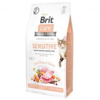 Brit Care cat Sensitive Healthy Digestion, Grain-Free 7 kg