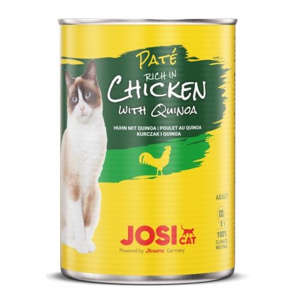 JosiCat Paté Chicken with Quinoa 10+2 zdarma (400g)