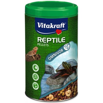 Vita reptile pellets 250ml Omnivor-všežravci (pro vodní želvy)