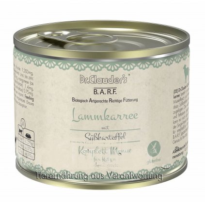 Dr.Clauder´s BARF Komplettmenue Lammkarree cat 200 g