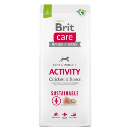 Brit Care 3kg Activity Sustainable Chicken & Insect dog