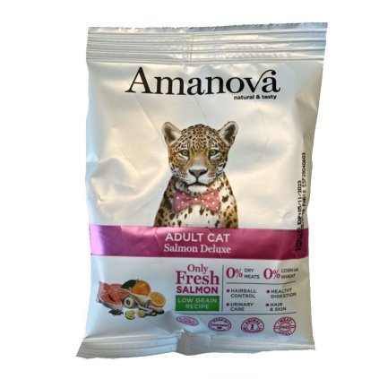 0027134 vzorek amanova cat adult salmon quinoa lg 70 g 1170