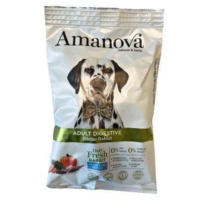 0027129 vzorek amanova dog adult digestive rabbit pumpkin gf 100 g 1170
