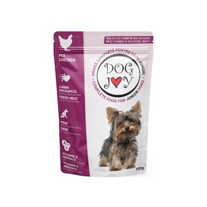 dog joy junior kureci v omacce kapsa 100 g 5015317