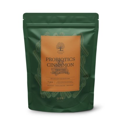probiotics cinnamon teeth delights bag