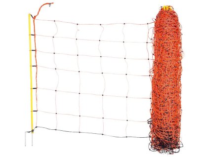 Síť pro elektrický ohradník pro ovce KERBL 27901 90 cm x 50 m / 2 hroty, oranžová