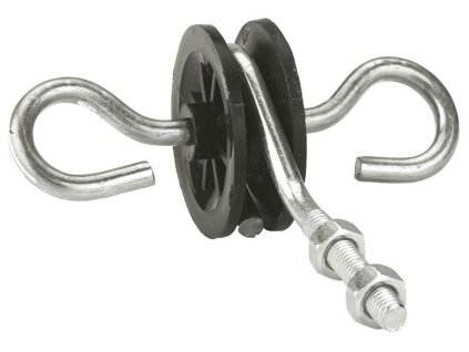 branovy izolator pro elektricky ohradnik kerbl 441241 2 hacky s metrickym zavitem m6x35mm 1