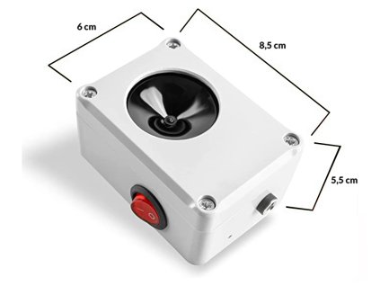Vodotesný, ultrazvukový plašič na kuny, myši a potkany DRAGON ULTRASONIC C100 p1