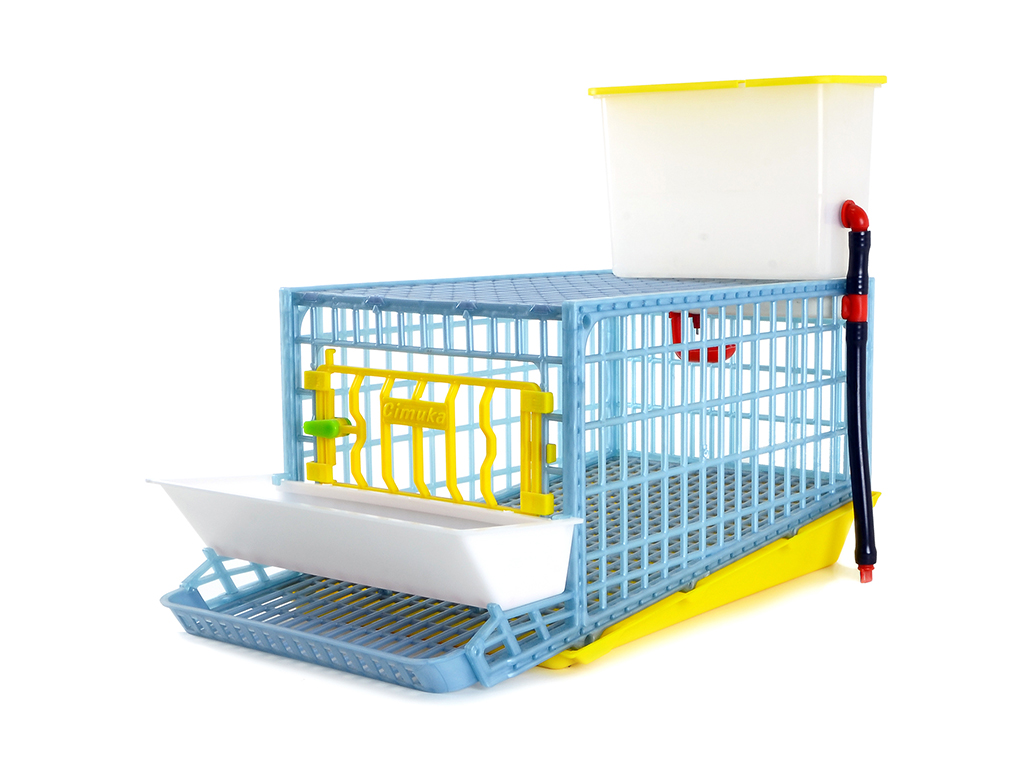 CIMUKA BYK MINI - Klietka pre prepelice 34x62x46 cm